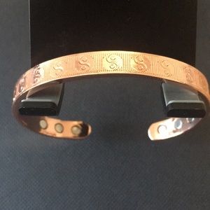 COPY - Copper Bracelet with Ohm design